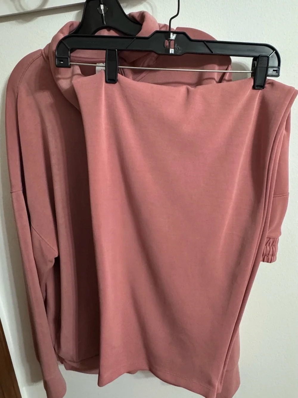 Half-Zip Sweatshirt Set in Dusty Rose (soft) **read description****